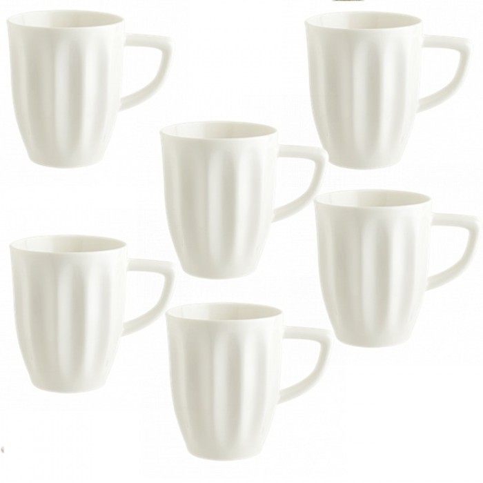 Cana din portelan BONNA RAW, 320ml, alba (RAW 04KKN)