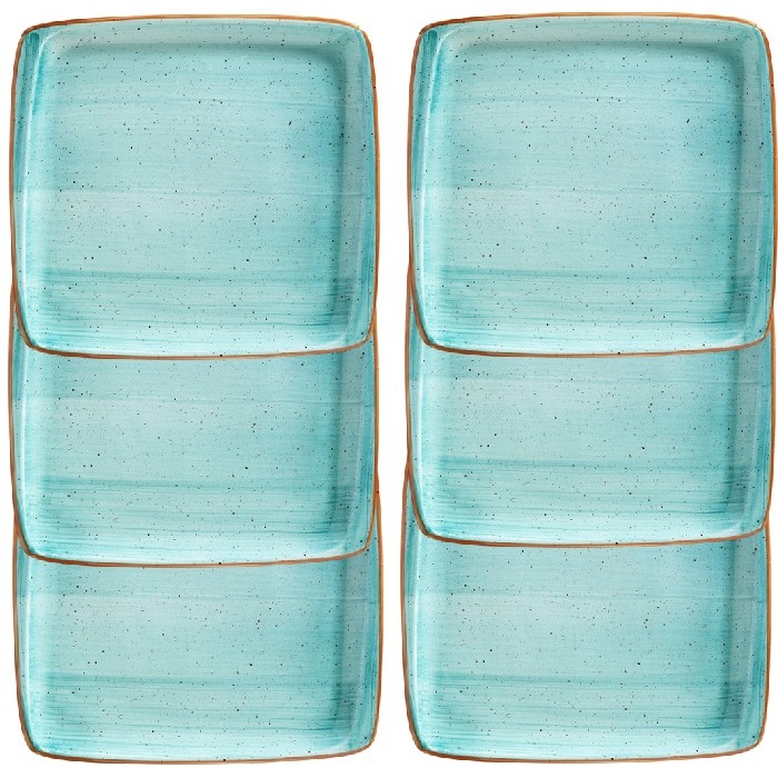 Farfurie patrata portelan BONNA AQUA 27x25cm (AAQ MOV 34KR)