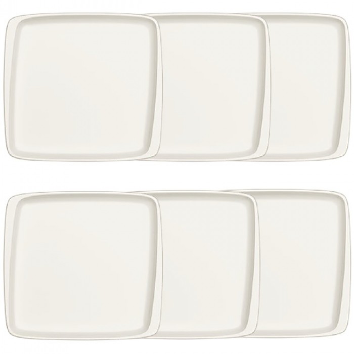 Farfurie patrata din portelan BONNA MOOVE 32x30cm MOV 41KR)