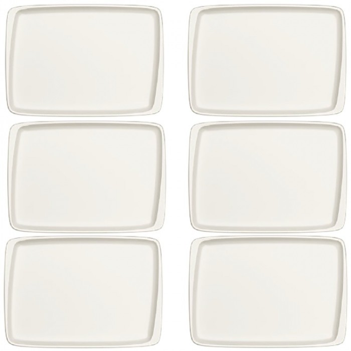 Platou dreptunghiular din portelan BONNA MOOVE 23x16cm (MOV 26DT)