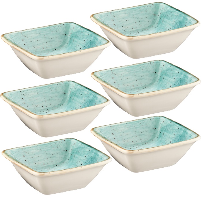 Bol patrat BONNA AQUA portelan 8x8,5cm (AAQ MOV 10KS)