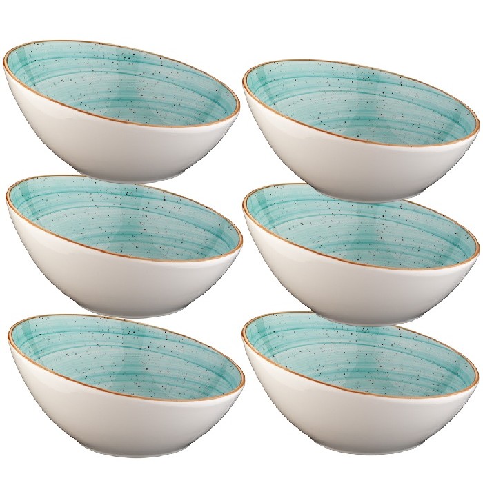 Bol inclinat portelan BONNA AQUA 18cm 400ml (AAQ VNT 18KS)