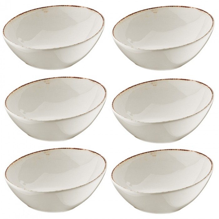 Bol inclinat portelan BONNA RETRO 18cm 400ml (E100 VNT 18KS)