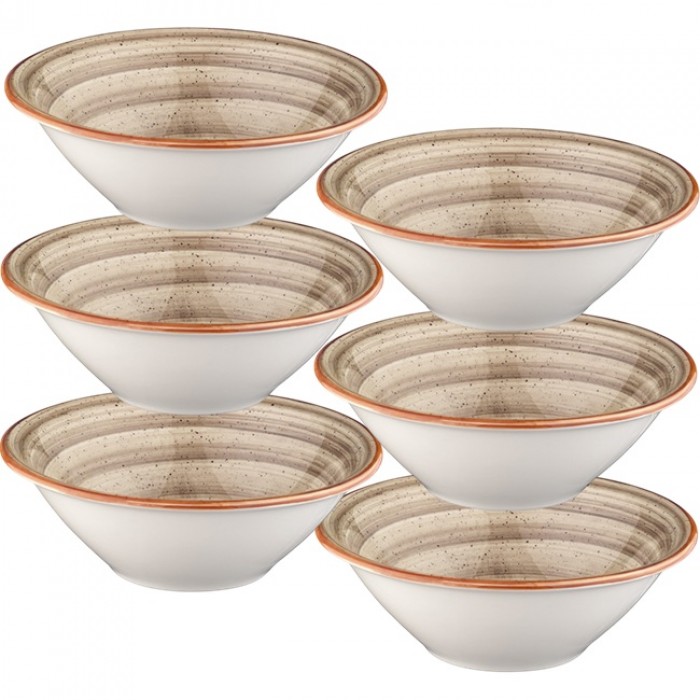 Bol GOURMET din portelan BONNA TERRAIN 16cm 400ml (ATR GRM 16KS)