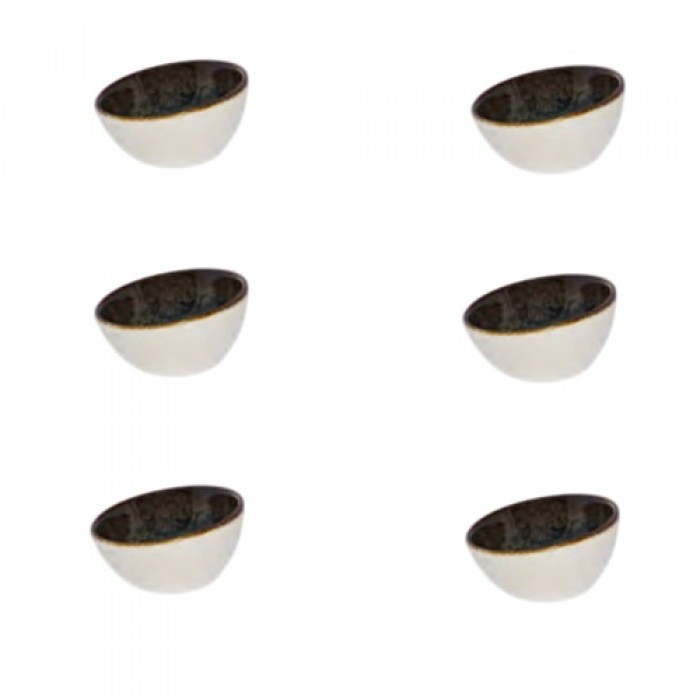 Bol inclinat portelan BONNA ORE TIERRA 8cm 60ml (OTI VNT 8KS)