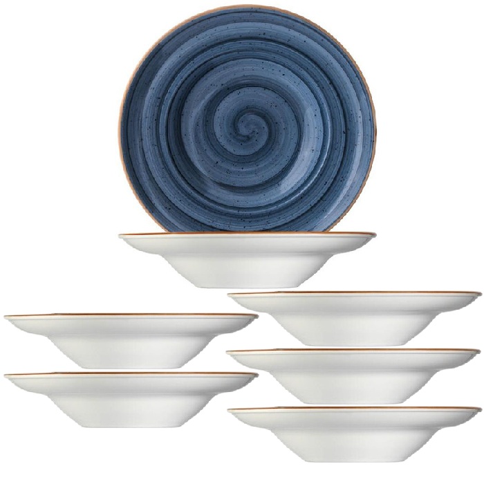 Farfurie GOURMET din portelan BONNA DUSK 30cm adanca (ADK GRM 30CK)
