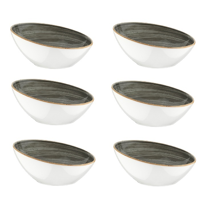 Bol inclinat din portelan BONNA SPACE 16cm 350ml (ASC VNT 16KS)