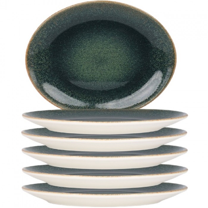 Farfurie ovala din portelan BONNA ORE MAR 31x24cm (OMR MOV 31OV)