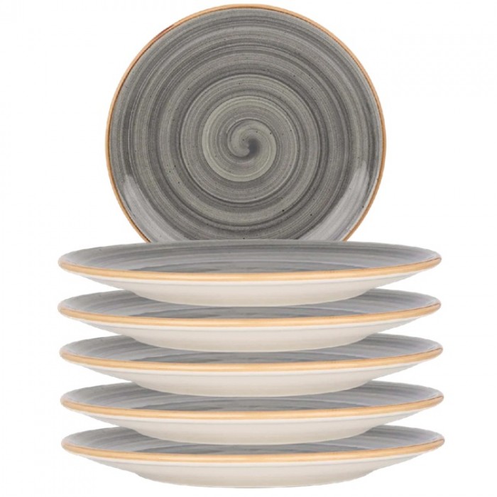 Farfurie din portelan BONNA SPACE 17cm (ASC GRM 17DZ)