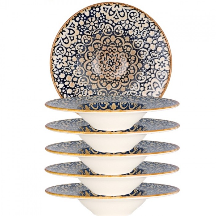 Farfurie paste adanca portelan BONNA ALHAMBRA 28cm 400ml (ALH BNC 28CK)