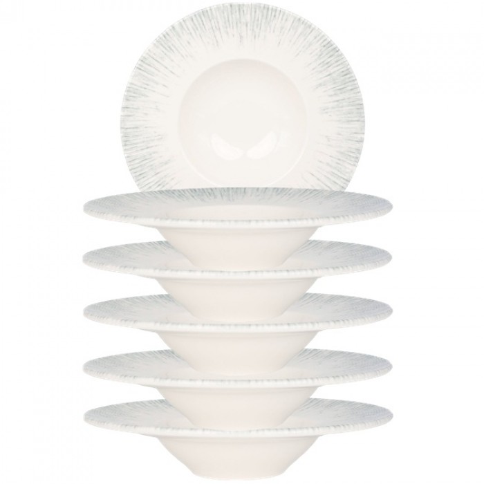Farfurie paste adanca BONNA IRIS din portelan 28cm 400ml (IRS BNC 28CK)