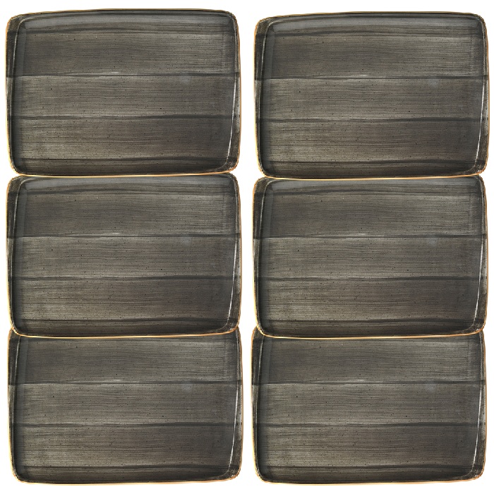 Platou dreptunghiular din portelan BONNA SPACE 23x16cm (ASC MOV 26DT)