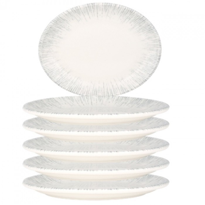 Farfurie ovala din portelan BONNA IRIS 36x28cm (IRS MOV 36OV)