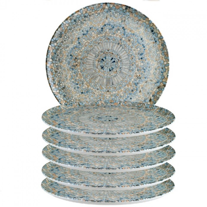 Farfurie pizza BONNA LUCA MOSAIC 32cm din portelan (S-MT-LUCMZ GRM 32PZ)