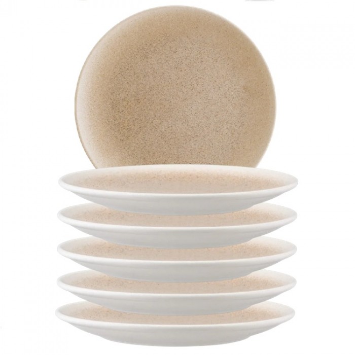 Farfurie 30cm BONNA LUCA SALMON din portelan (S-MT-LUCSL GRM 30DZ)