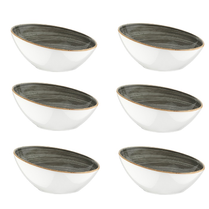 Bol inclinat din portelan BONNA SPACE 8cm 60ml (ASC VNT 8KS)