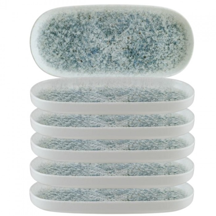 Platou oval BONNA LUNAR OCEAN 34cm din portelan (S-MT-LUNOC HYG 34OV)