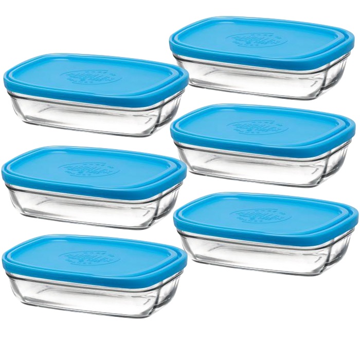 Caserola dreptunghiulara sticla securizata cu capac 15cm DURALEX MN0102112