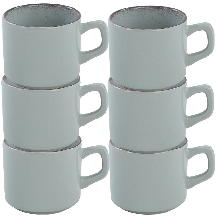 Cana ceramica 190ml CULINARO HOME, gri