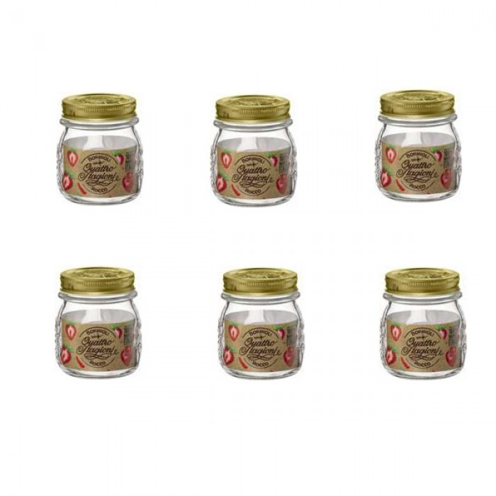 Borcan sticla cu capac BORMIOLI QUATTRO STAGIONI 250ml (3.57750)