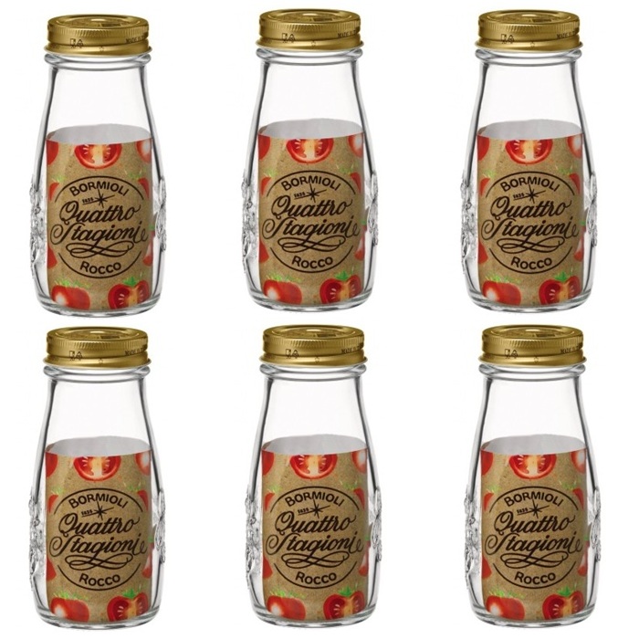 Sticla cu capac BORMIOLI QUATTRO STAGIONI 400ml (3.65642)