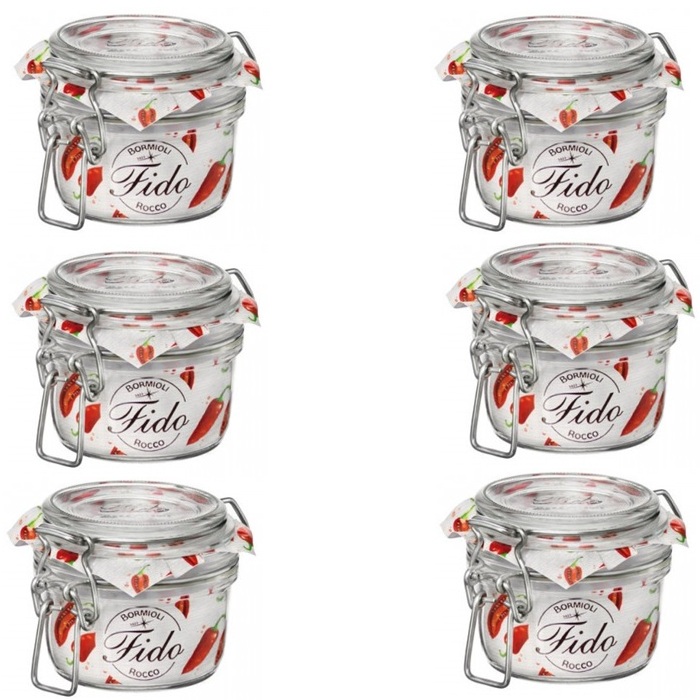 Borcan sticla cu inchidere ermetica BORMIOLI FIDO 200ml (1.41360)
