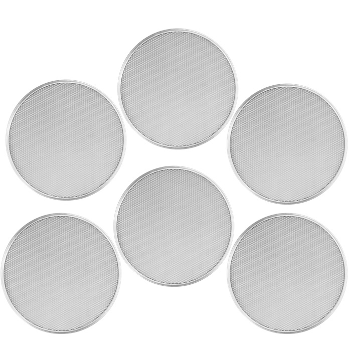 Tava perforata pizza RAKI din aluminiu 31cm