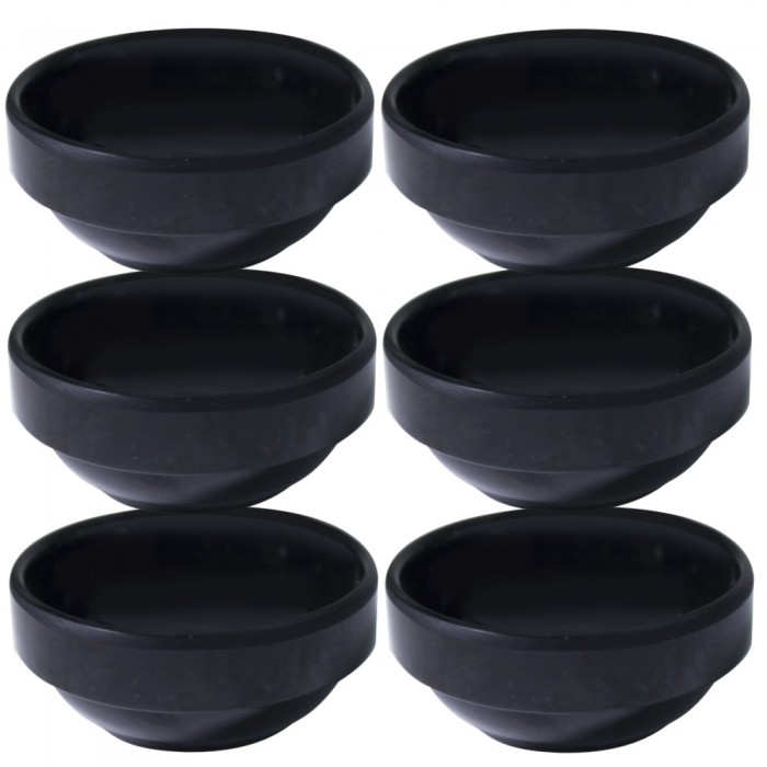 Bol suprapozabil RAKI, D7xh3cm, negru