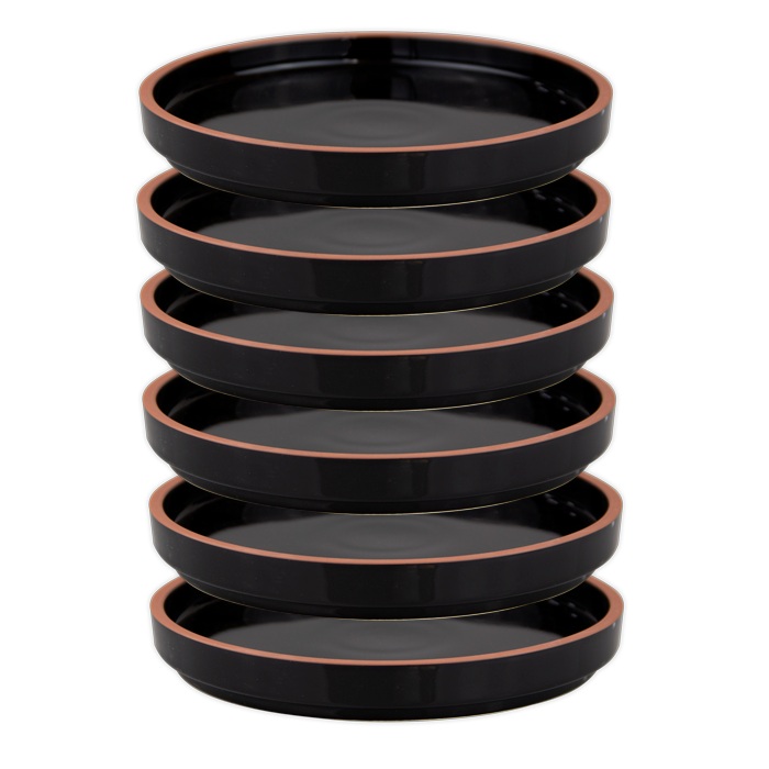 Farfurie portelan HELLA BLACK D22cm