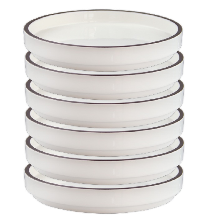 Farfurie portelan HELLA WHITE D26cm