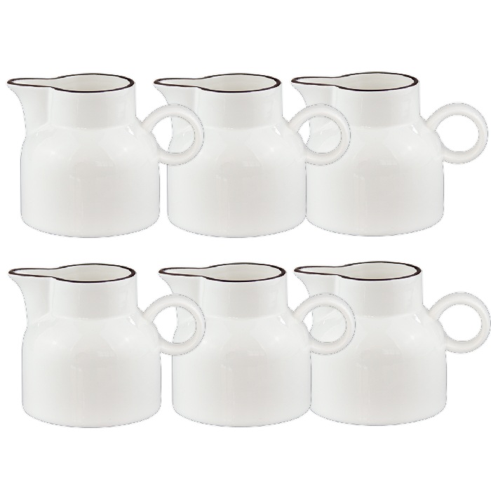 Cana portelan pentru lapte HELLA WHITE 200ml