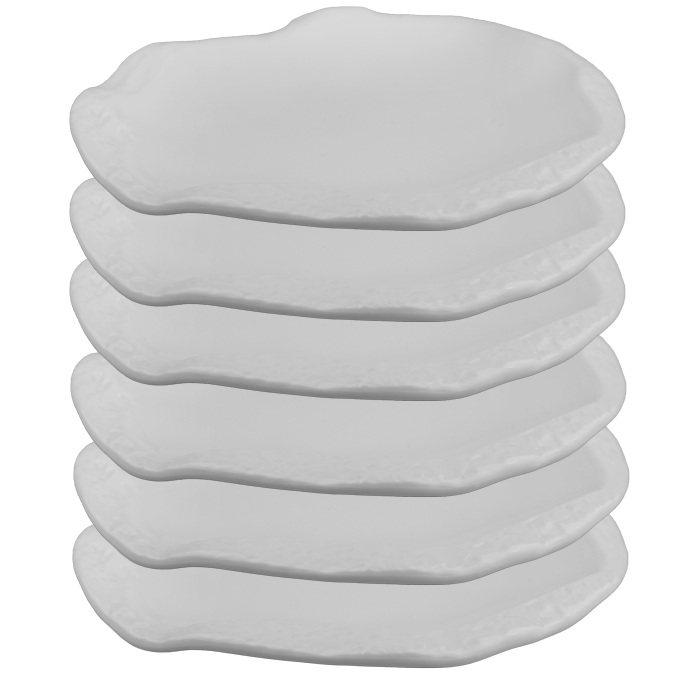 Farfurie intinsa din portelan CULINARO WHITE NEST, 17cm