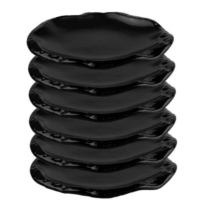 Farfurie intinsa din portelan CULINARO BLACK NEST, 22cm