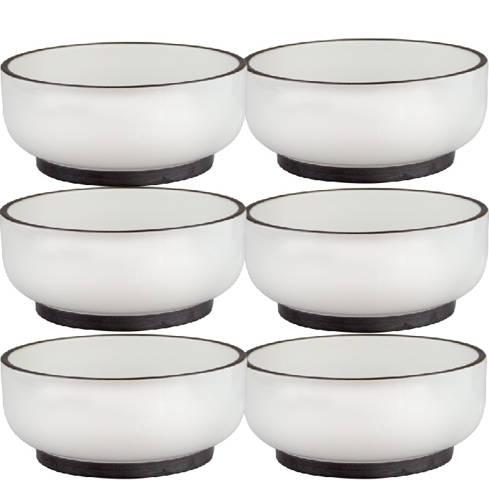 Bol portelan HELLA WHITE D18cm, 1200ml, alb