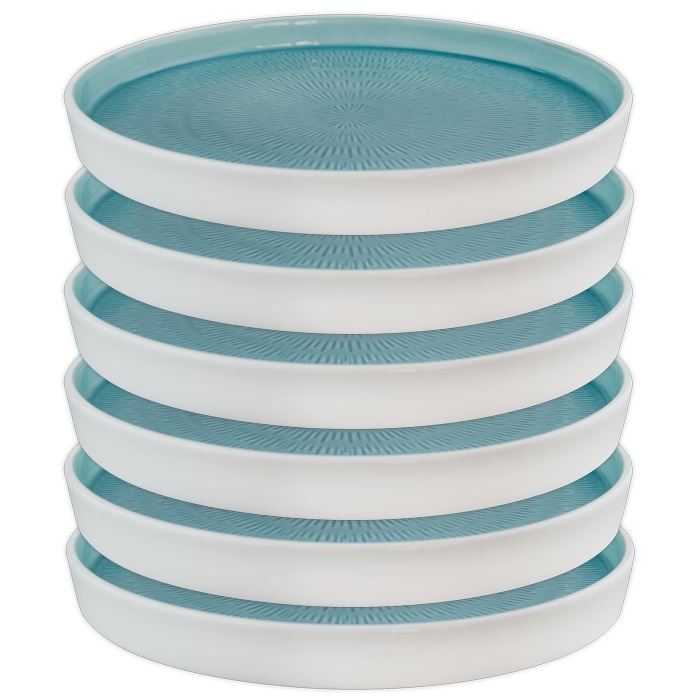 Farfurie portelan HELLA LIGHT SUMMER BLUE D24cm