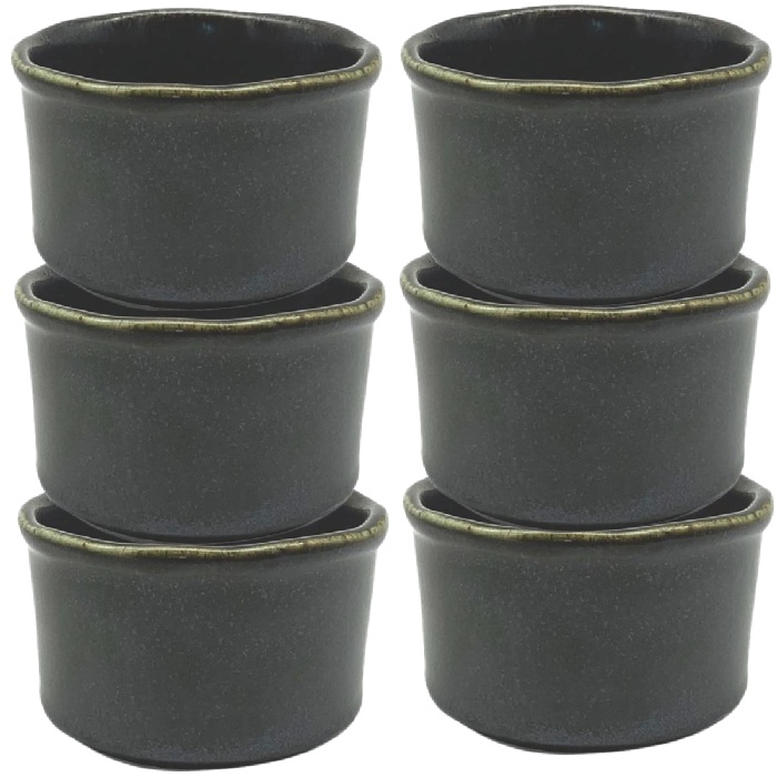 Bol ramekin portelan 9cm CULINARO ANTIQUE-BLACK 150ml