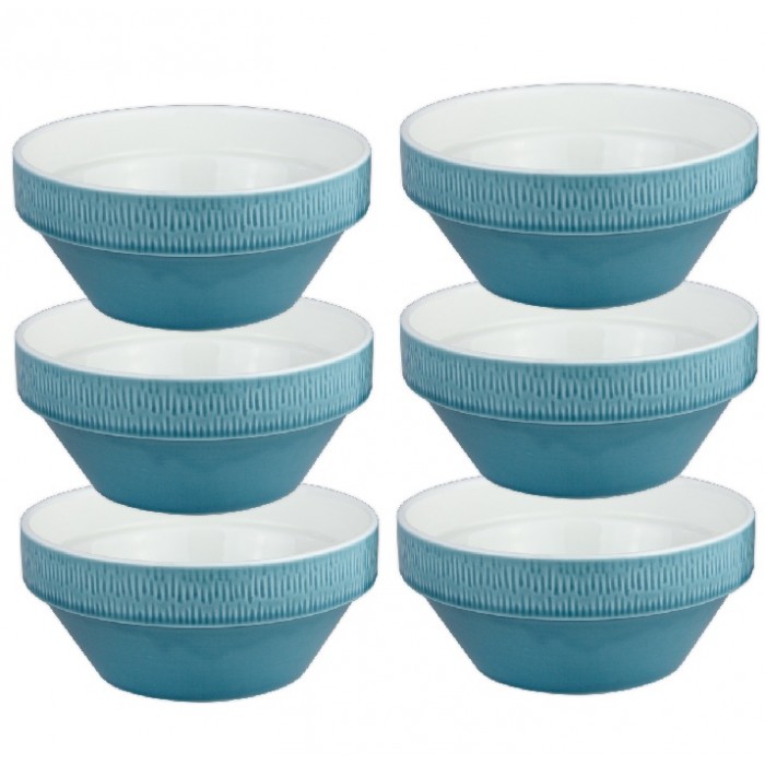 Bol din portelan HELLA LIGHT SUMMER BLUE D16cm, 700ml