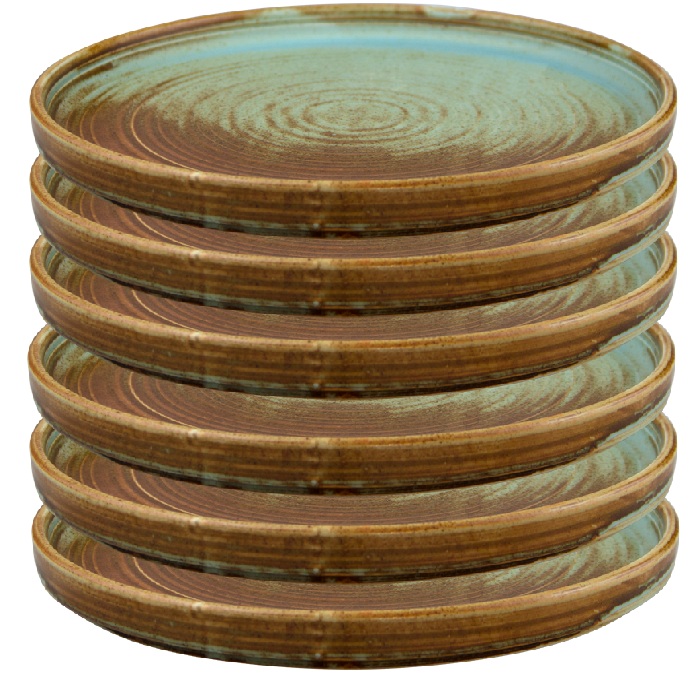Farfurie portelan RIVER 18cm, cu margine inaltata