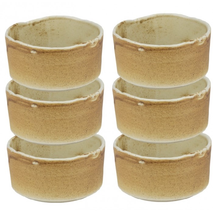 Bol portelan pentru sos CULINARO FUJI, D11xh5,5cm, bej