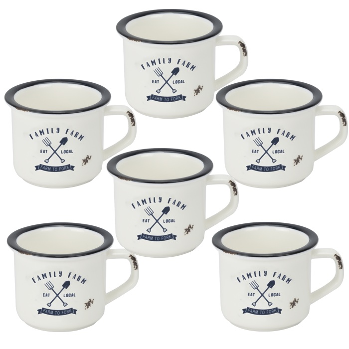 Cana din portelan CULINARO HAPPY FARM, 300ml