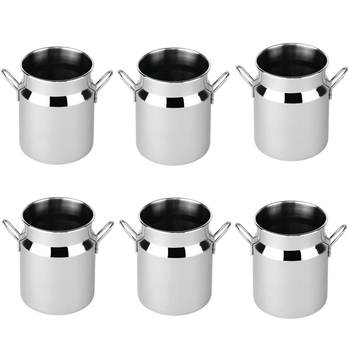 Sosiera tip bidonas inox RAKI D7xh10cm