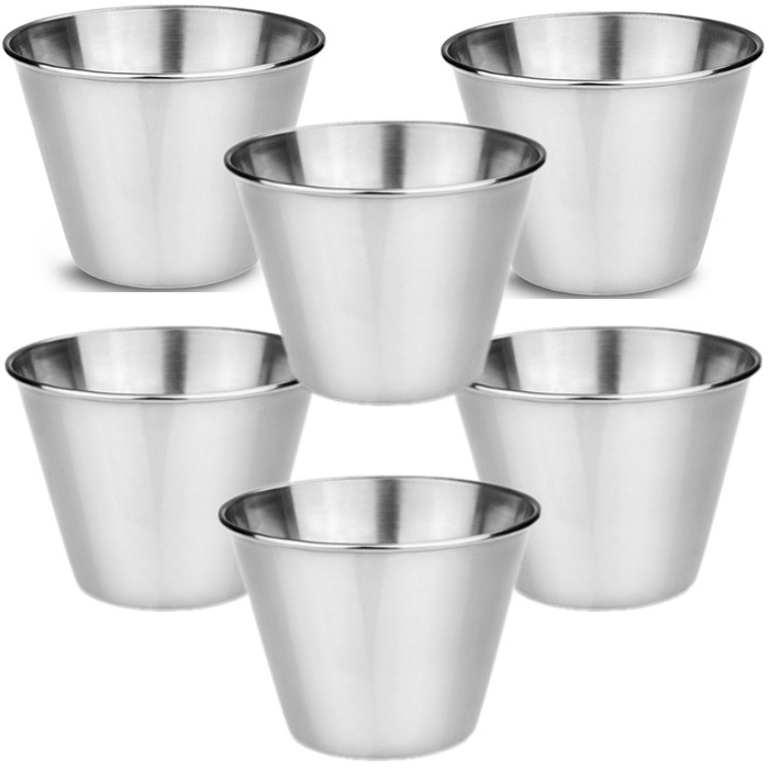 Bol conic caramel RAKI, 250ml, D9xh6cm, inox