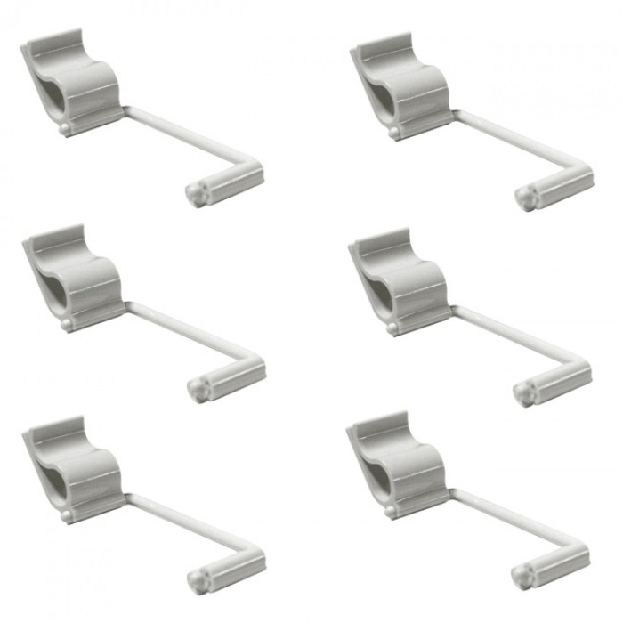 Suport comenzi restaurant cu clips RAKI, melamina, 13cm