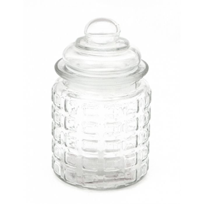 Borcan sticla cu capac RAKI, 270ml