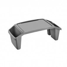 Birou/masa din plastic pentru copii, antracit, 59x30xh21 cm