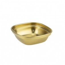 Bol patrat Culinaro Gold 8,4x8,4cm,inox,auriu