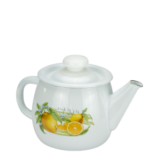 Cana,ceainic emailat LEMON 1L, otel carbon 