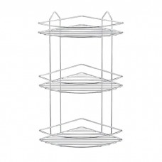 Coltar pentru baie cu 3 nivele 22x28xh52cm cromat