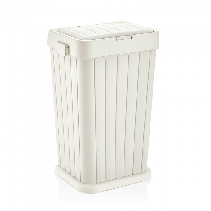 Cos de rufe baie din plastic 40l 36x27xh58cm ecru