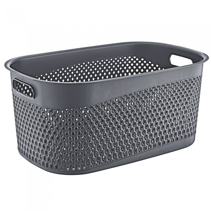 Cos rufe umede 35litri, 55 x 35,5 x 24,5 cm,antracit